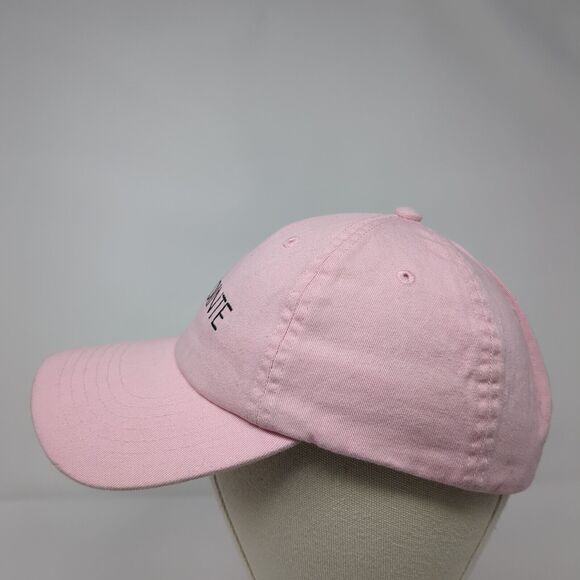 On Pointe Slideback Hat Pink OSFA Adjustable Embroidered 6 Panel Danskin - Picture 3 of 9
